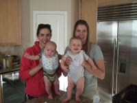 Karyn and Casey Angie and Paige