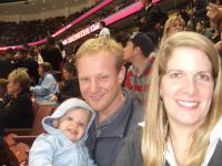 Me at the Ducks Game