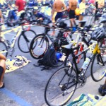My bike in the transition area